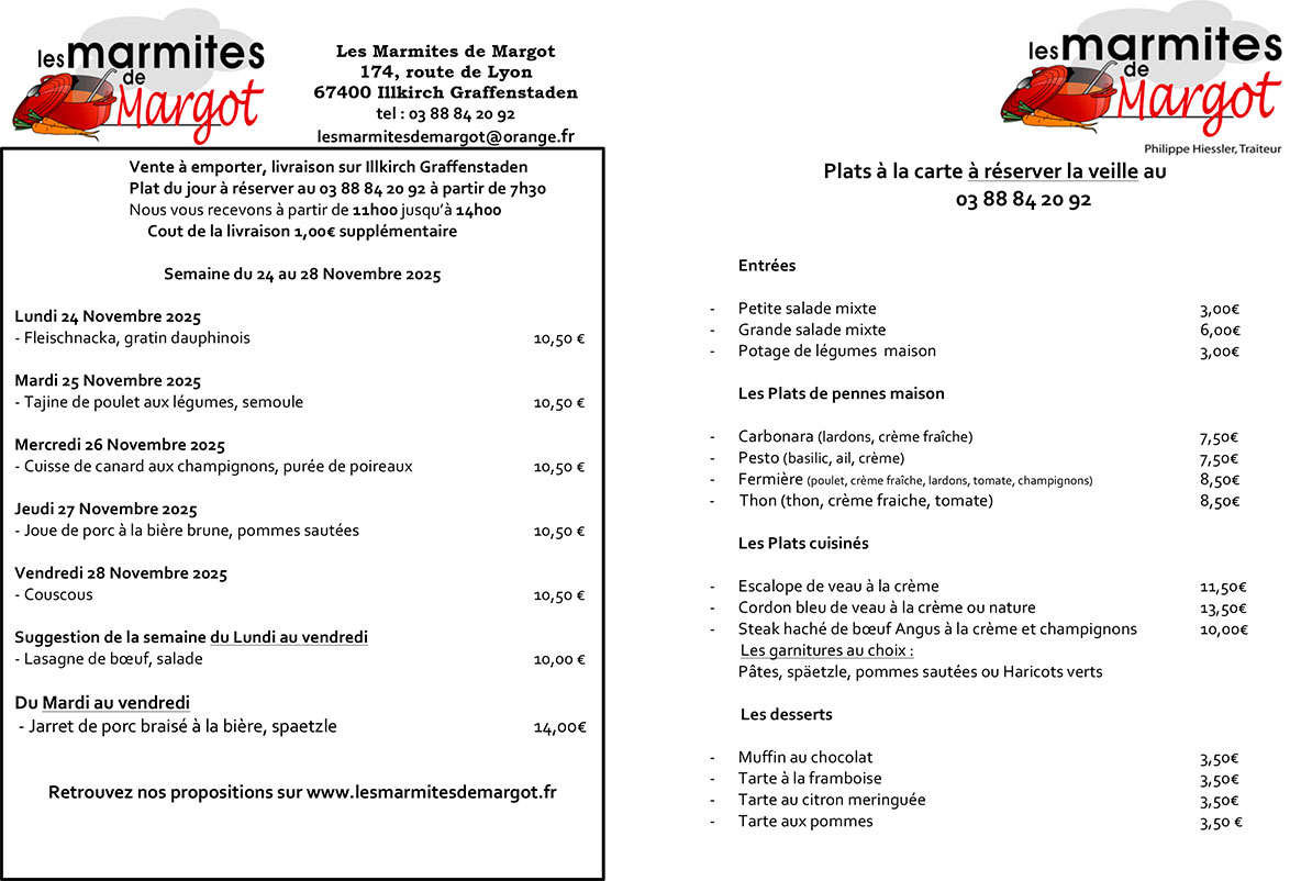 Les Marmites de Margot - 